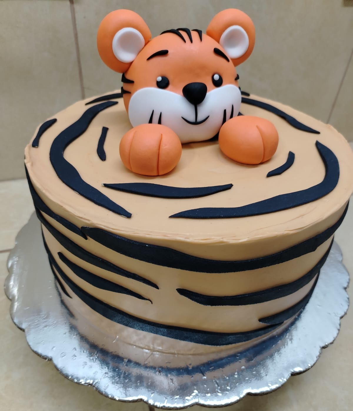 pastel de tigre